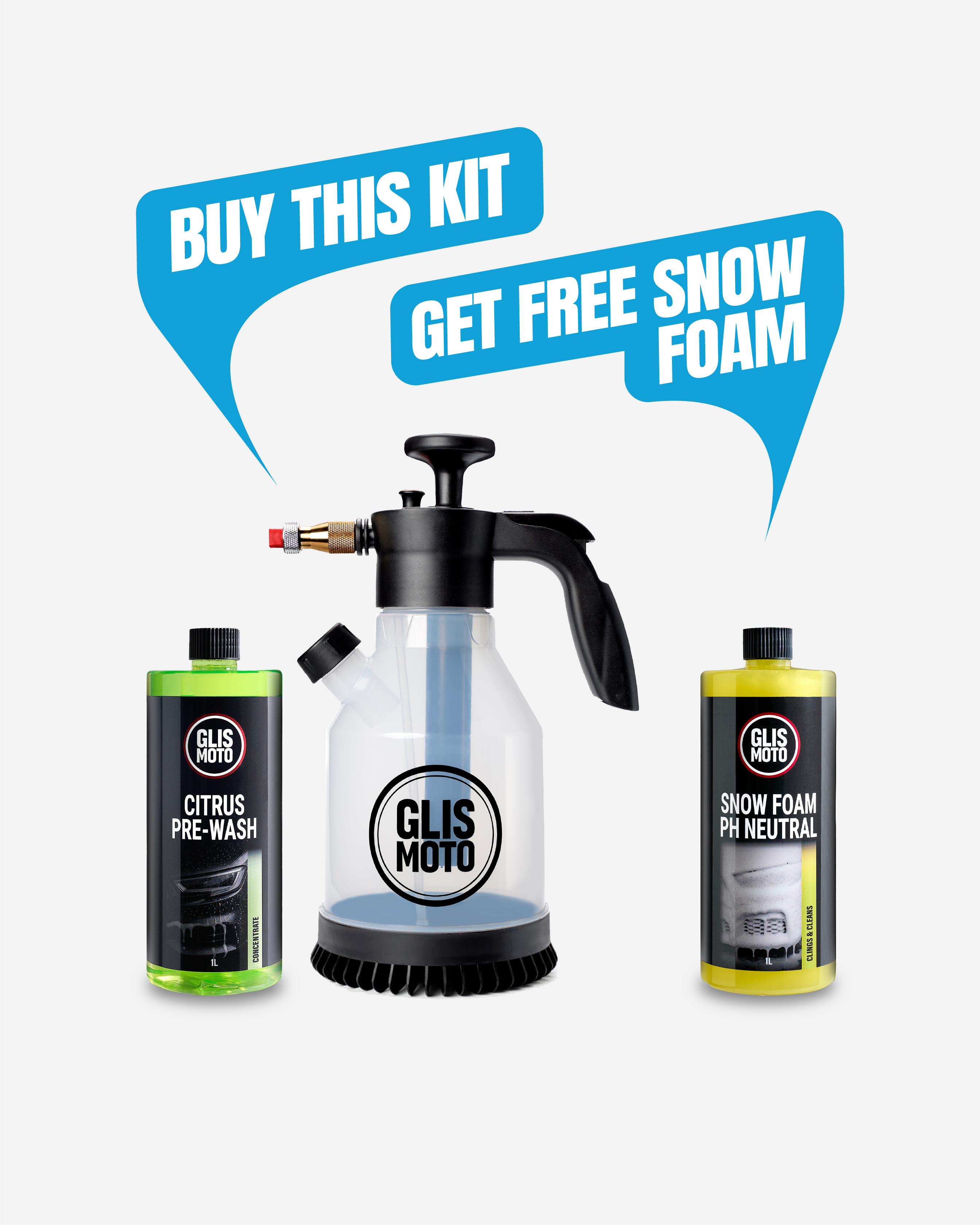 CITRUS PRE-WASH KIT + FREE SNOW FOAM