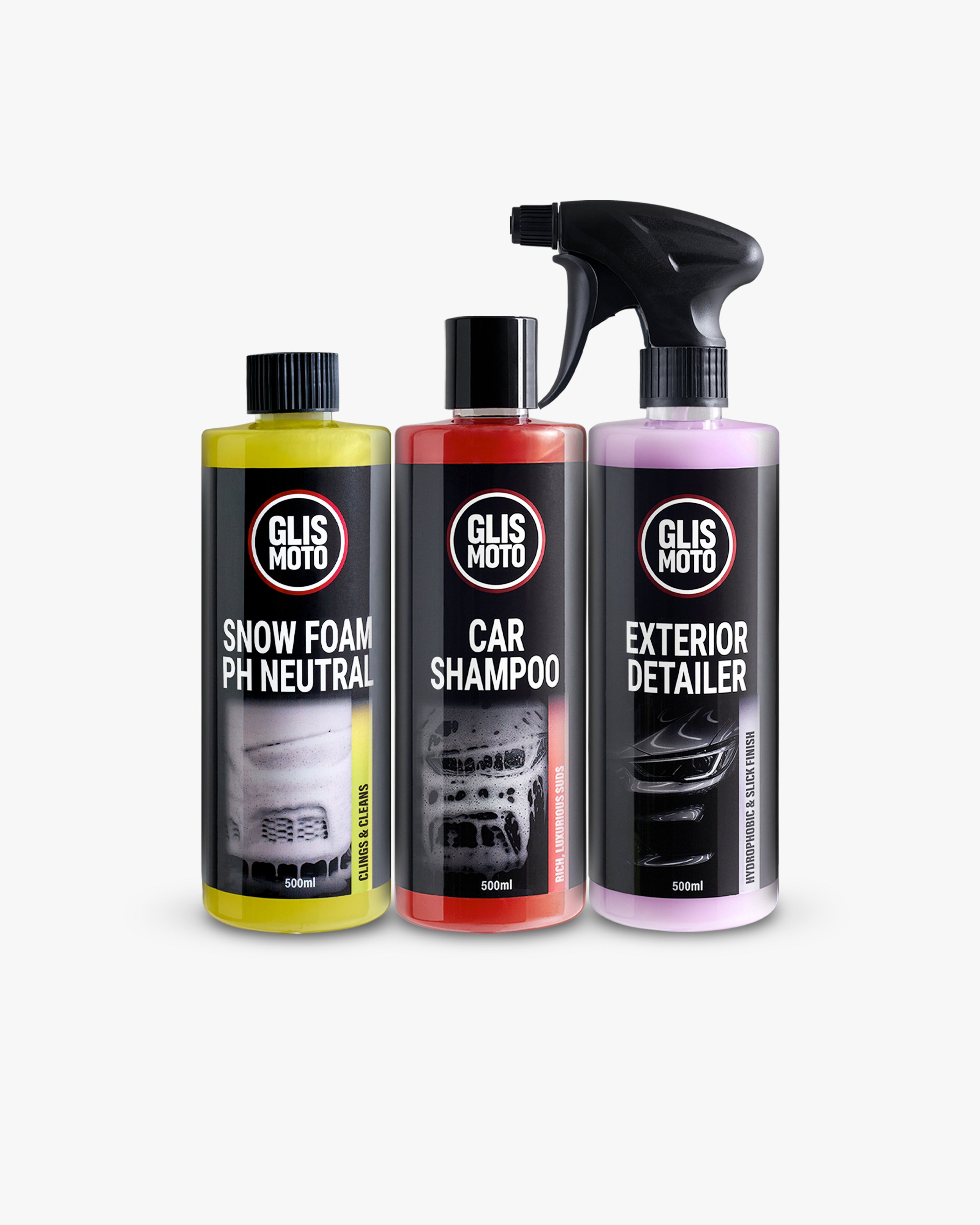 FOAM, WASH & SHINE KIT