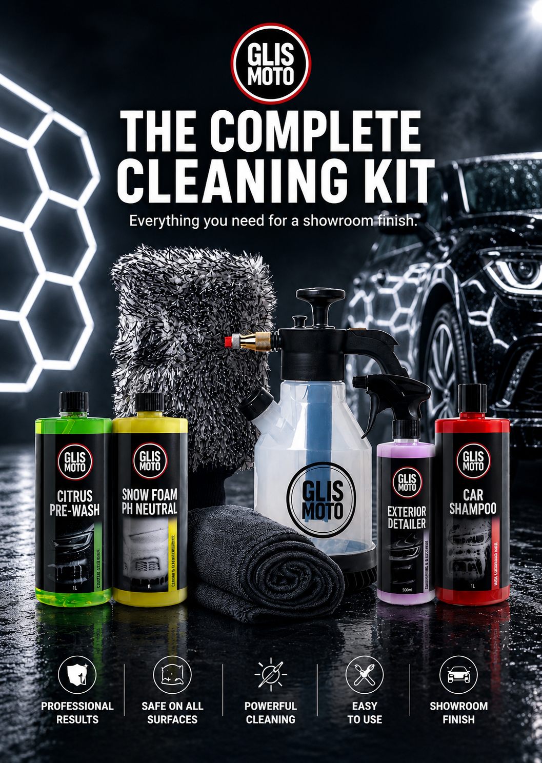 ESSENTIAL WASH & SHINE KIT