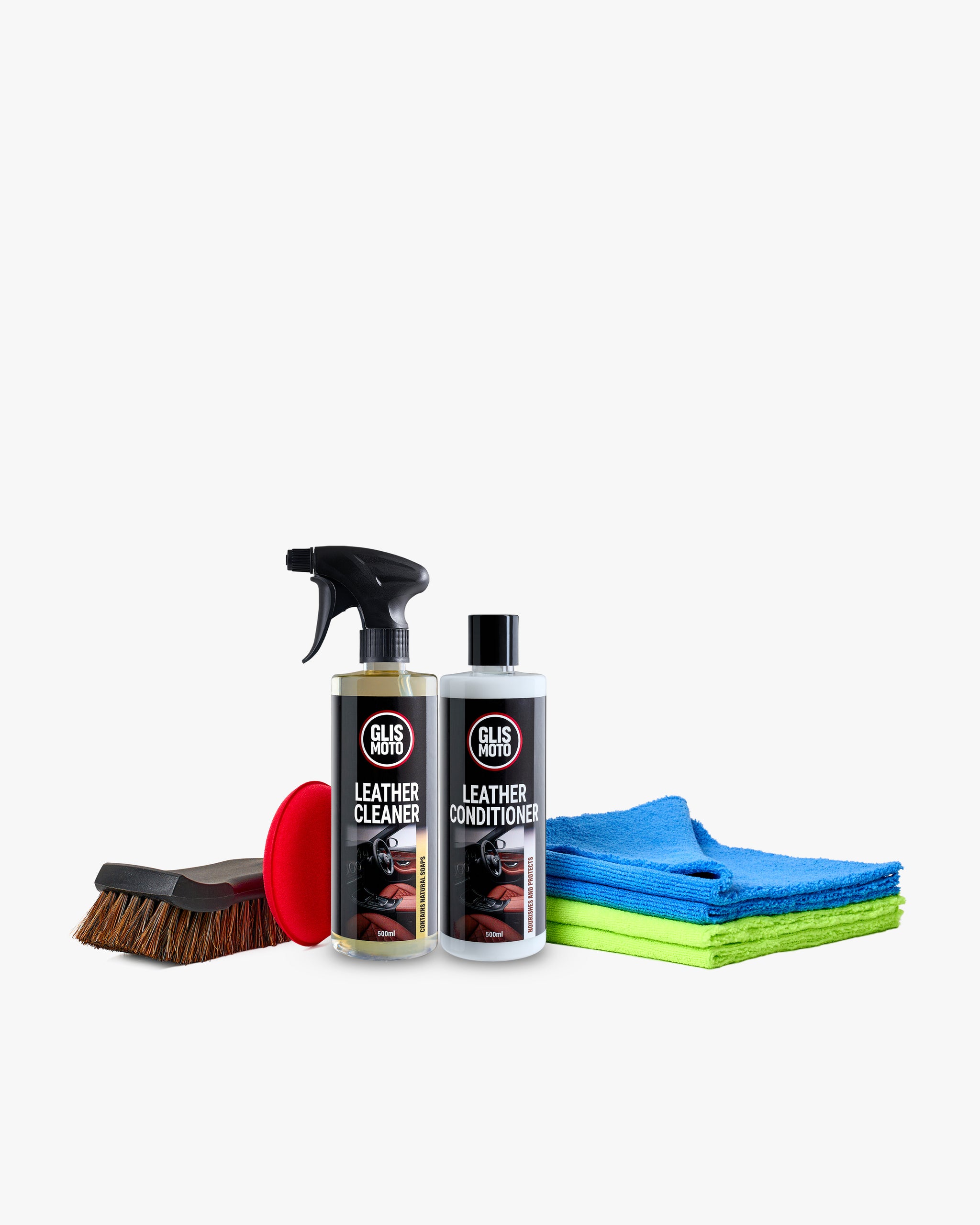 Conditioning Kit Glismoto Leather Cleaning and Conditioning Kit