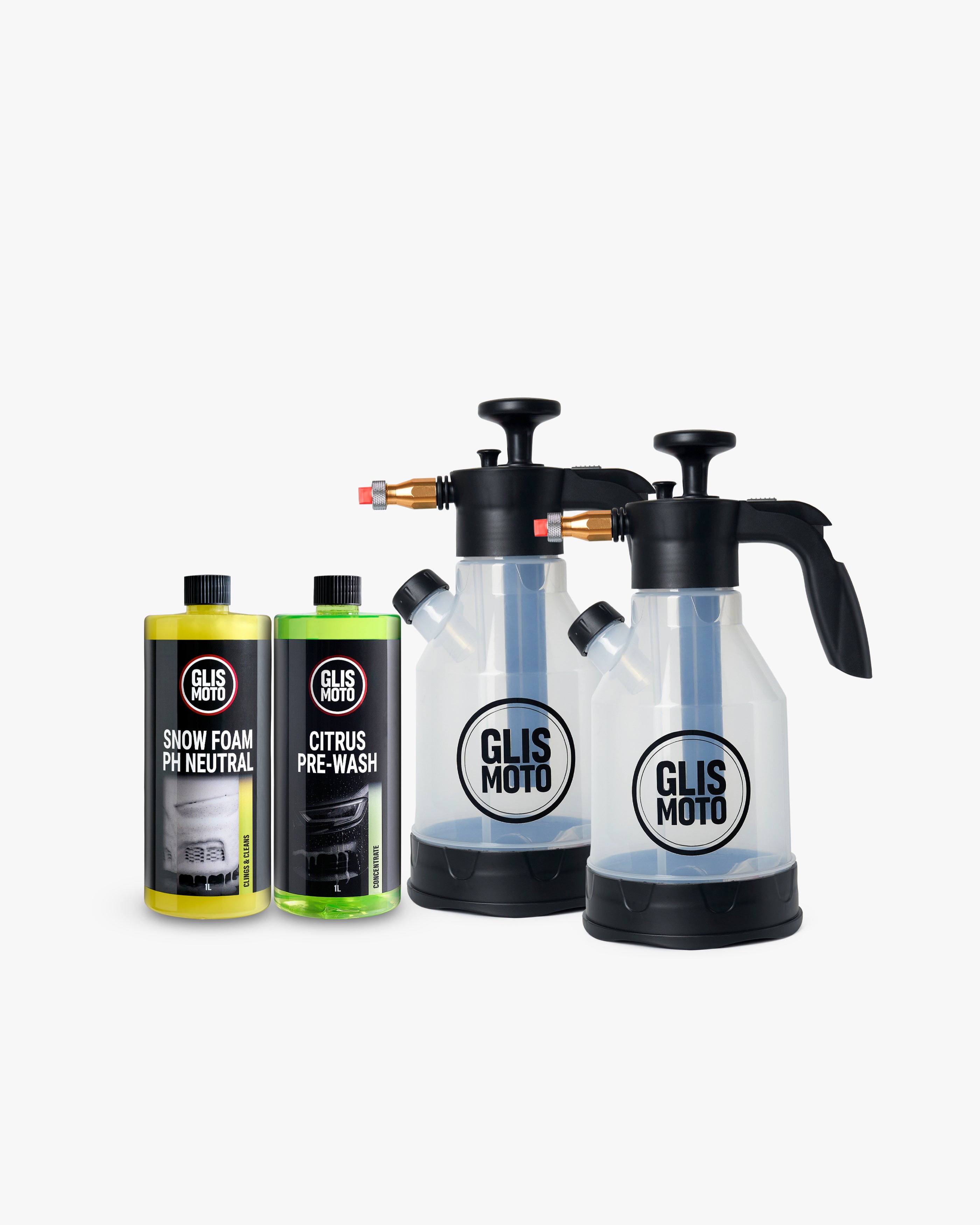 DOUBLE SPRAY BOTTLE WASH KIT