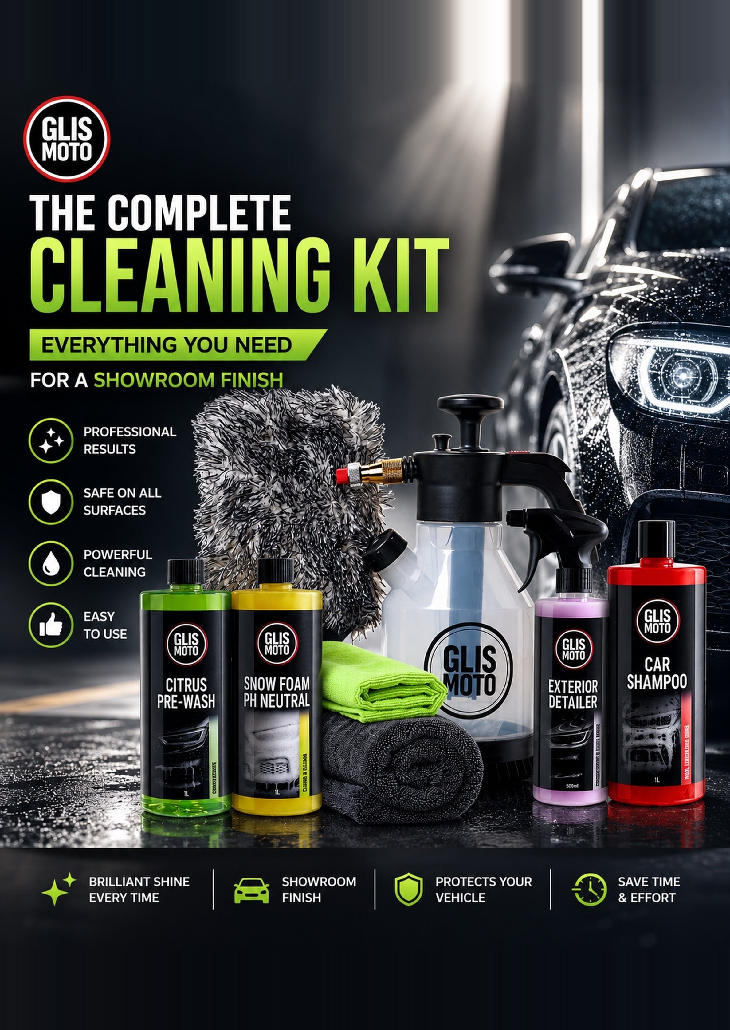 STARTER WASH & SHINE KIT