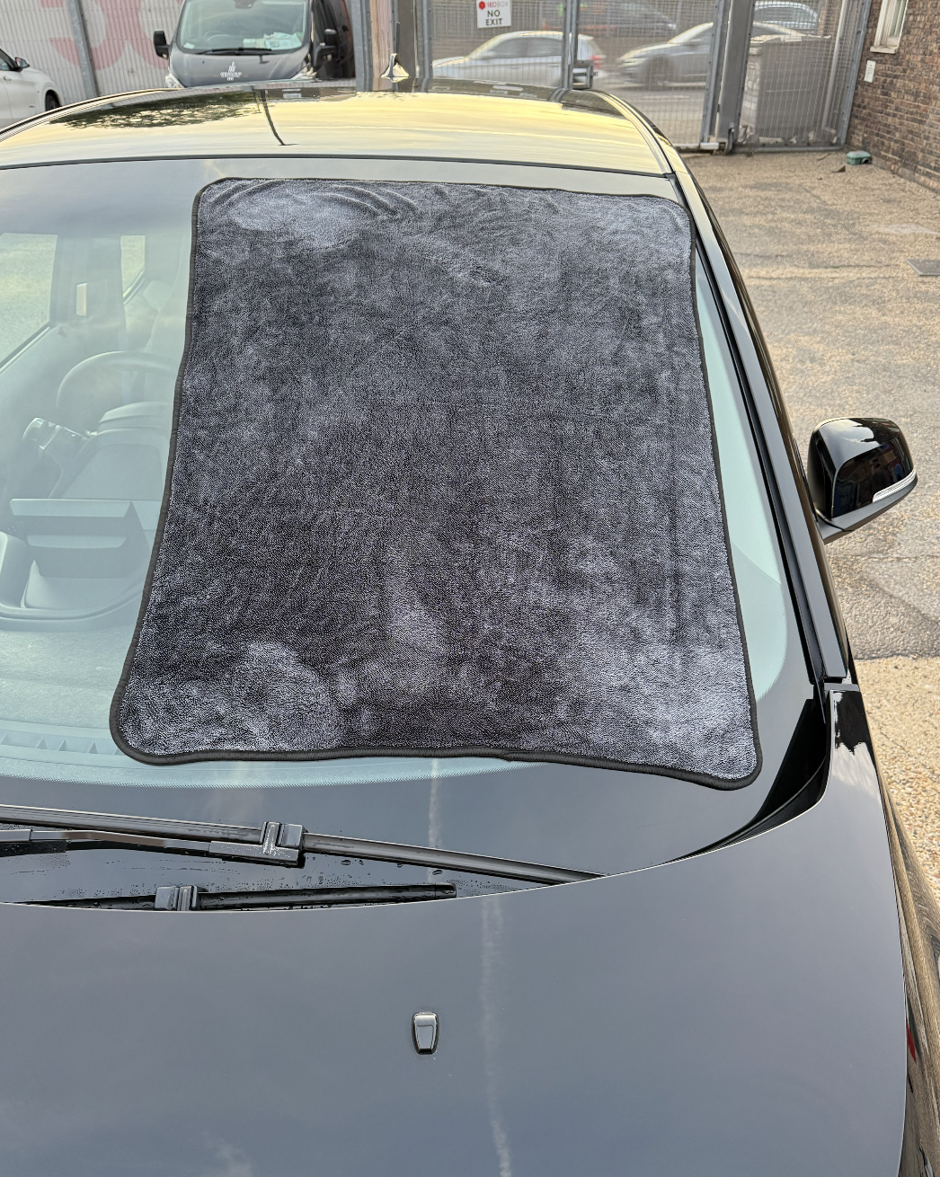 TWISTED LOOP DRYING TOWEL