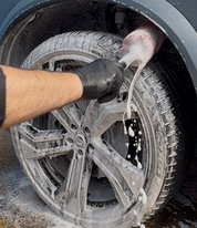 ROUND DETAILING WHEEL BRUSH