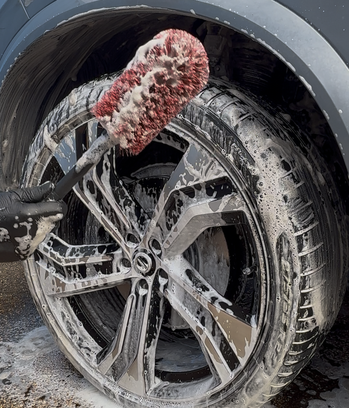 ROUND DETAILING WHEEL BRUSH